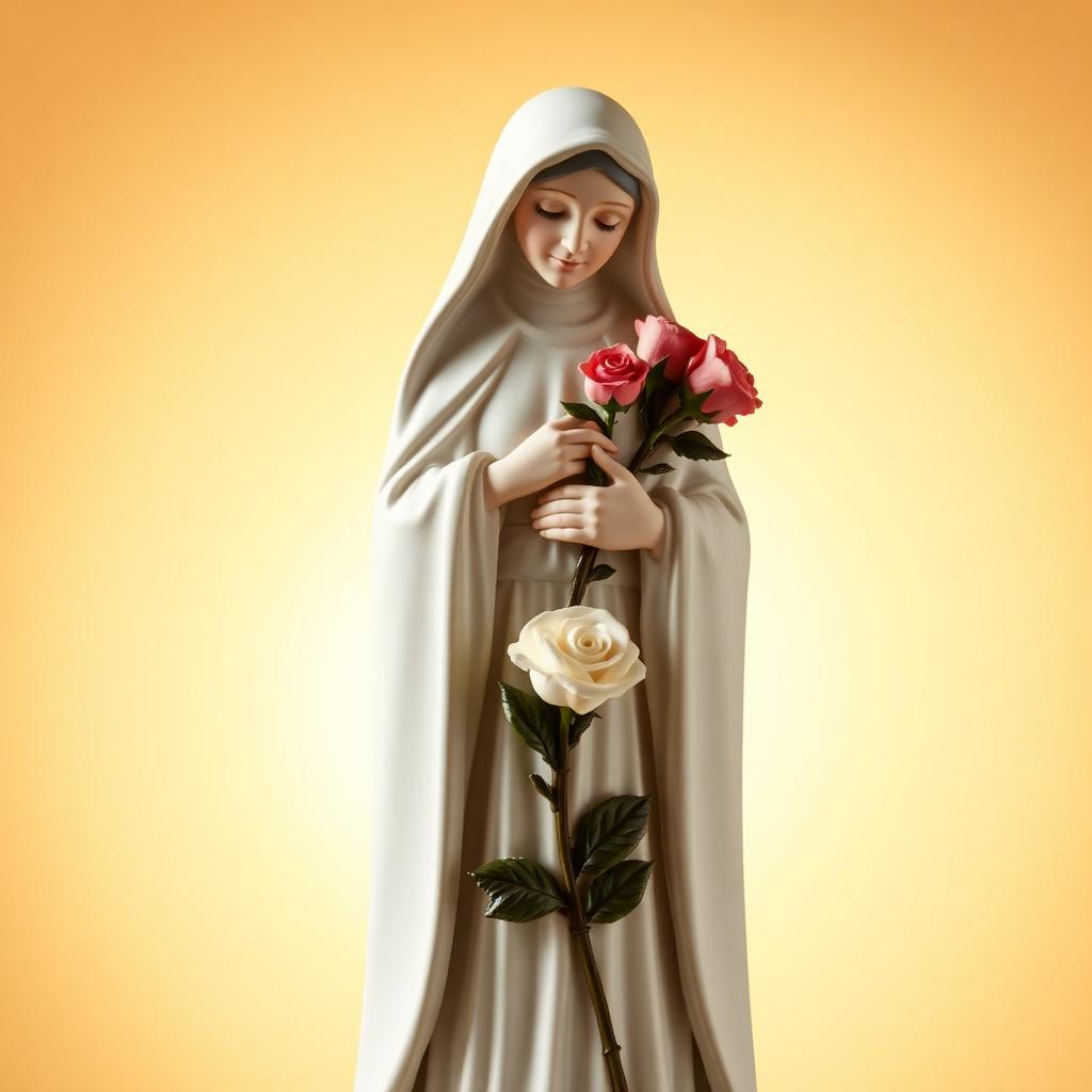 Estátua de Santa Teresinha em Fibra de Vidro — Estátuas Sacras — Galeria Recreio Estátua de Santa Teresinha em Fibra de Vidro — Estátuas Sacras — Galeria Recreio